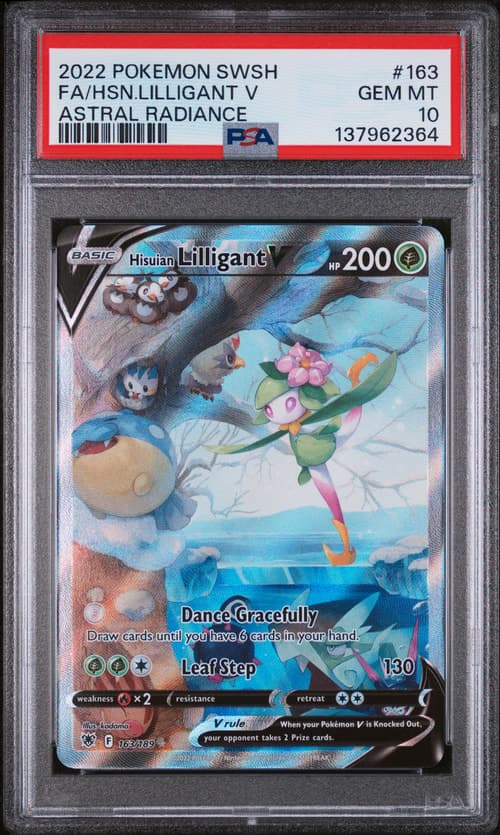 Hisuian Lilligant V — 2022 Pokémon Astral Radiance • #163