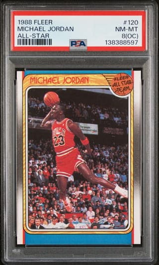 Michael Jordan — 1988 Fleer All-Star • #120