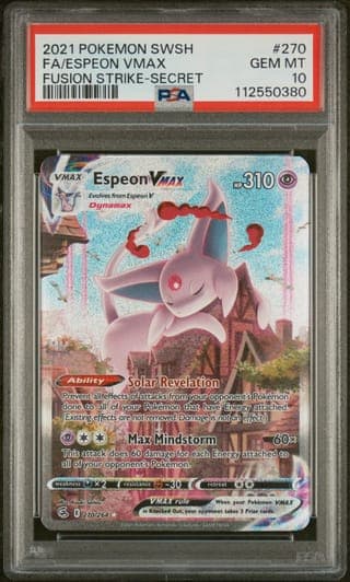 Espeon VMAX — 2021 Pokémon Fusion Strike • #270